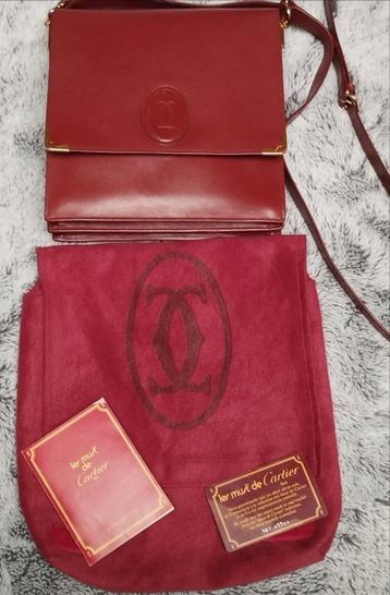 Sac à bandoulière Vintage Cartier