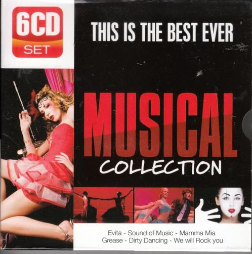 The best Musical Collection ever: Mamma Mia, Evita, Grease.., CD & DVD, CD | Compilations, Musique de films et Bande son, Envoi