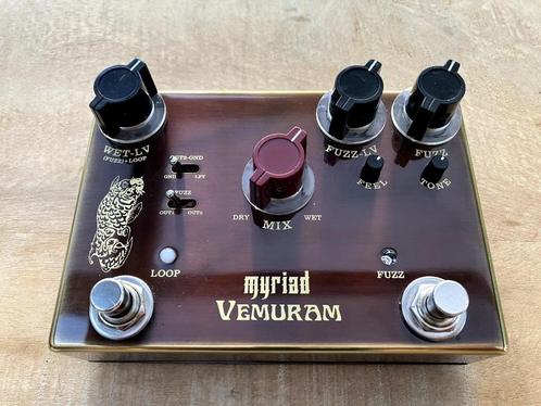 2023 Vemuram Myriad "Big Box" Wet / Dry Fuzz, Musique & Instruments, Effets, Comme neuf, Distortion, Overdrive ou Fuzz, Autres types