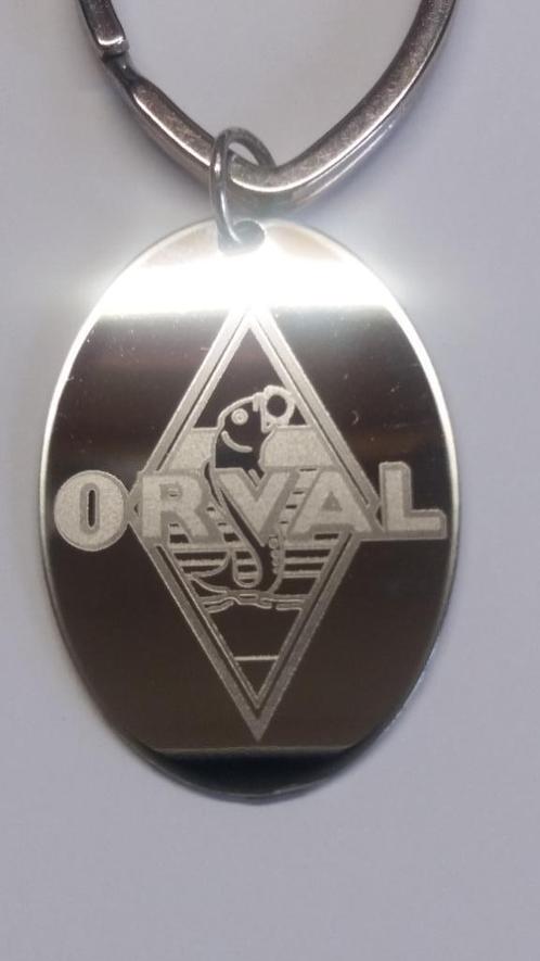 Porte clés acier :  ORVAL, Collections, Porte-clés, Neuf, Marque, Enlèvement ou Envoi