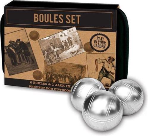 jeu de boules / Petanque set 6 stuks in handtas, Sports & Fitness, Bowling, Neuf, Boule, Enlèvement ou Envoi