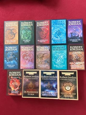 ROBERT JORDAN HET RAD DES TIJDS DEEL 1-11 HARDCOVERS EN DEEL