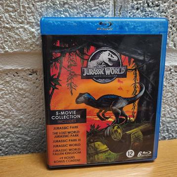 JURASSIC PARK - Films 1 à 5, 6 Disques Blu-Ray