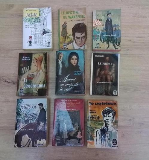 9 Franstalige romans: Buck, Mitchell, De la Roche.., Boeken, Romans, Gelezen, Ophalen of Verzenden