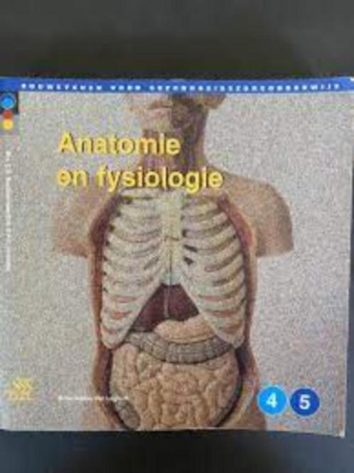 boek: anatomie en fysiologie van de mens + werkboek, Livres, Livres d'étude & Cours, Comme neuf, Enseignement supérieur professionnel