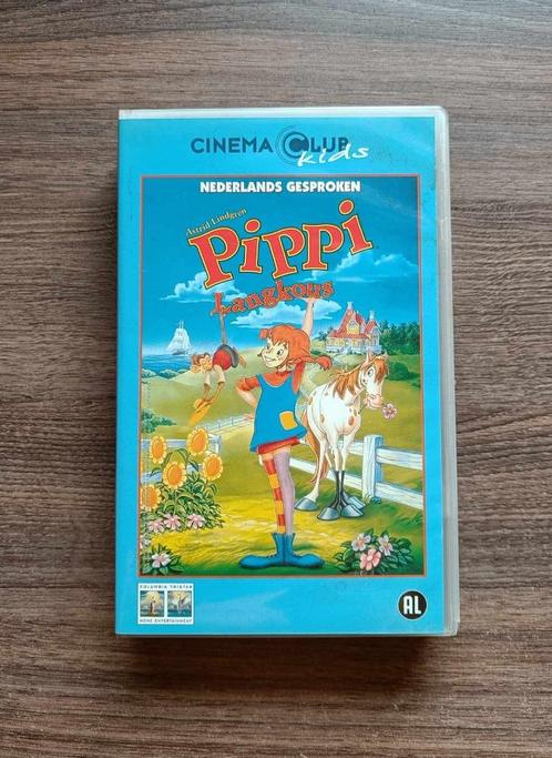VHS - Pippi Langkous - Nederlands - Columbia Tristar - €4, CD & DVD, VHS | Film, Utilisé, En néerlandais, Tous les âges, Enlèvement ou Envoi