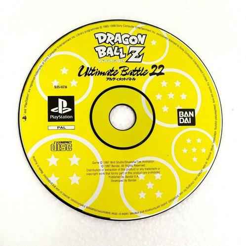 Dragon Ball Z Ultimate Battle 22 (jeu uniquement), Consoles de jeu & Jeux vidéo, Jeux | Sony PlayStation 1, Utilisé, Combat, 1 joueur
