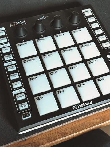 Presonus Atom production and pad controller - Studio One