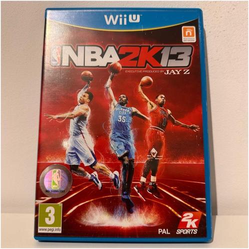 WII U NBA 2K13, Consoles de jeu & Jeux vidéo, Jeux | Nintendo Wii U, Comme neuf, Sport, 3 joueurs ou plus, À partir de 3 ans, Enlèvement ou Envoi