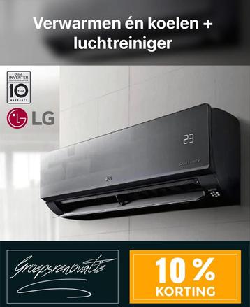 Airco Installatie (Koelen,Verwarmen) vanaf €1199