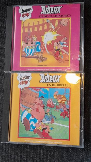 Luister-strips op cd Asterix en de Britten, & de gladiatore