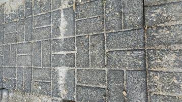 Klinkers blauw/grijs, 10 m2