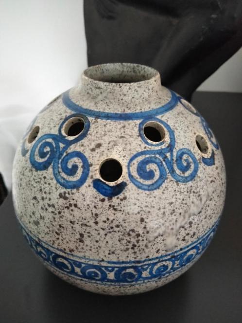 70s vintage keramiek pique fleur vaas Roscoff pottery UK, Maison & Meubles, Accessoires pour la Maison | Vases, Utilisé, Enlèvement ou Envoi