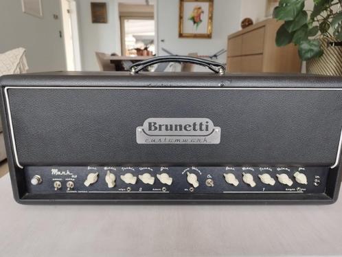 Boutique amp Brunetti Customwork Mark 6L6 plexi PTP, Muziek en Instrumenten, Versterkers | Bas en Gitaar, Zo goed als nieuw, Gitaar