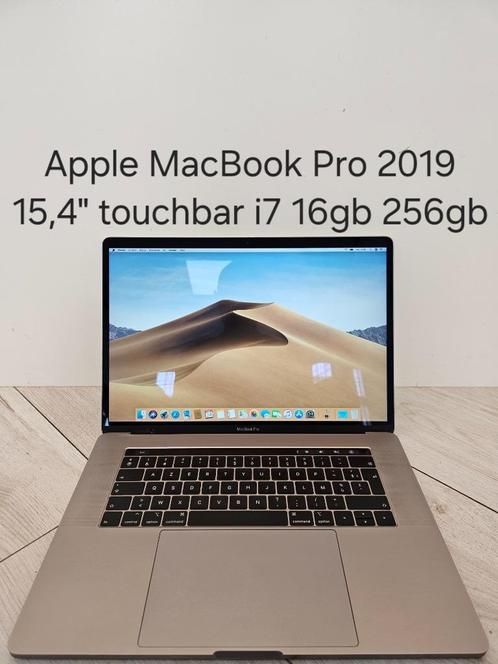 Très soigné : Apple Macbook Pro 2019 15,4 pouces i7 16 Go 25, Informatique & Logiciels, Apple Macbooks, Reconditionné, MacBook Pro
