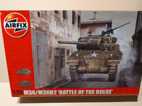 Airfix (A1366): Char M36/M36B2 " Battle of the Bulge" 1/35, Hobby & Loisirs créatifs, Modélisme | Voitures & Véhicules, Neuf, Tank
