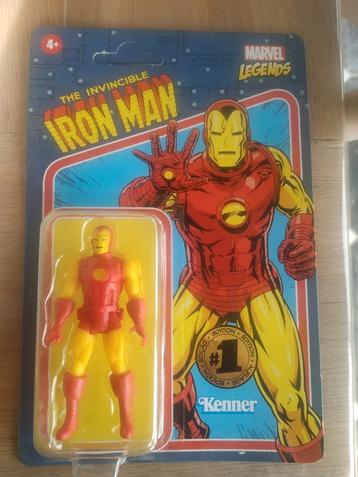 The invincible Iron Man Marvel legends kenner hasbro 
