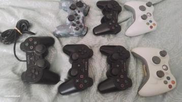 Defecte controllers van Xbox en Playstation