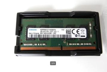 4GB RAM Samsung geheugen sodim DDR4
