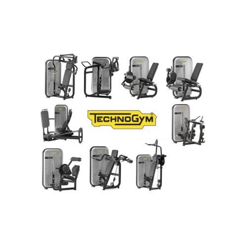 Technogym Element Set | 13 Machines | Kracht |, Sports & Fitness, Équipement de fitness, Utilisé, Autres types, Bras, Jambes, Pectoraux
