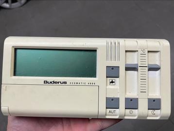 Buderus Ecomatic 4000 bedieningspaneel