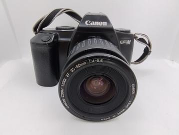 Appareil photo Canon EF-M avec objectif zoom Canon EF 35-80 