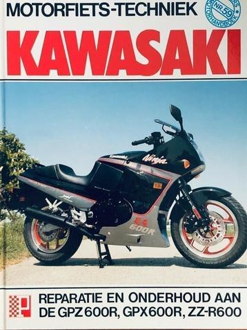 Kawasaki ZX600 1984-1991 Motorfietstechniek ** NIEUW & NL **
