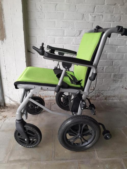 Chaise roulante electrique scootmobiel neuf en Aluminium PMR, Divers, Chaises roulantes, Comme neuf, Enlèvement ou Envoi