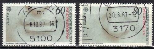 Duitsland Bundespost 1986 - Yvert 1110-1111 - Europa (ST), Timbres & Monnaies, Timbres | Europe | Allemagne, Affranchi, Envoi