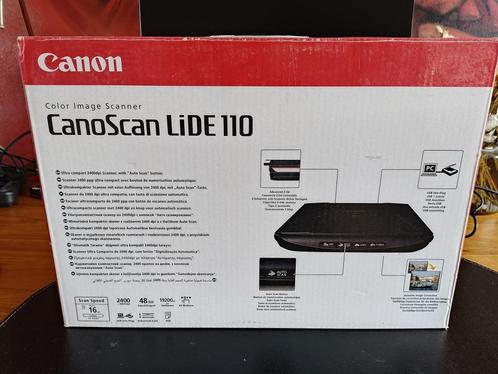 Scanner CanoScan LiDE 110, Informatique & Logiciels, Scanners, Utilisé, Scanner à plat, Windows, Enlèvement