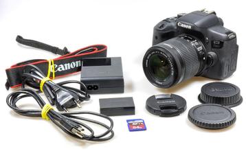 Canon EOS 750D - 24 mp – lens EFS 18-55 IS STM + sd 64gb 