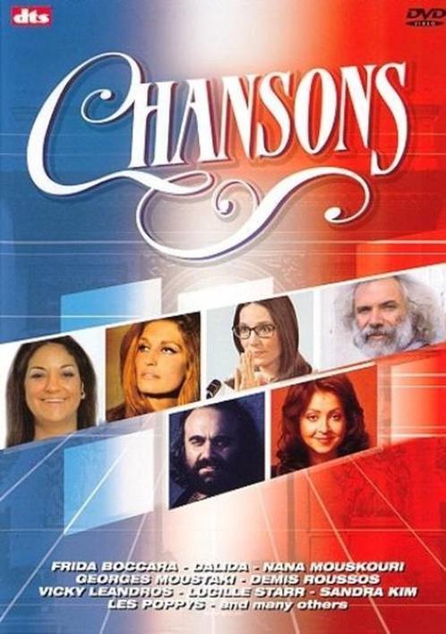 Chansons, Een kleurrijke verzameling artiesten, CD & DVD, DVD | Musique & Concerts, Comme neuf, Musique et Concerts, Tous les âges