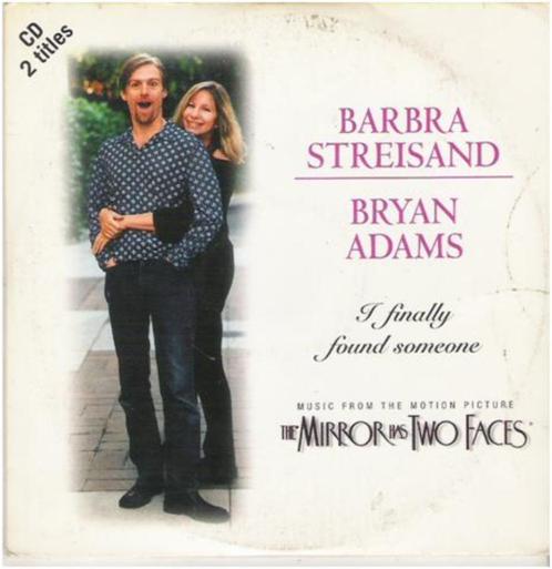 BARBRA STREISAND & BRYAN ADAMS: "I finally found someone", CD & DVD, CD Singles, Enlèvement ou Envoi