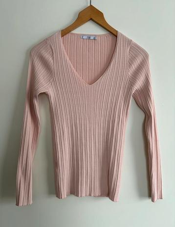 Pull Mango, rose clair, taille L (40)
