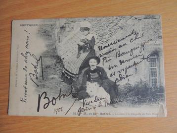 Carte postale unique Botrel 1904