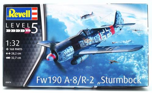 Focke-Wulf Fw 190 A-8/R-2 "Sturmbock" - Revell (1/32) [Pack], Hobby & Loisirs créatifs, Modélisme | Avions & Hélicoptères, Comme neuf