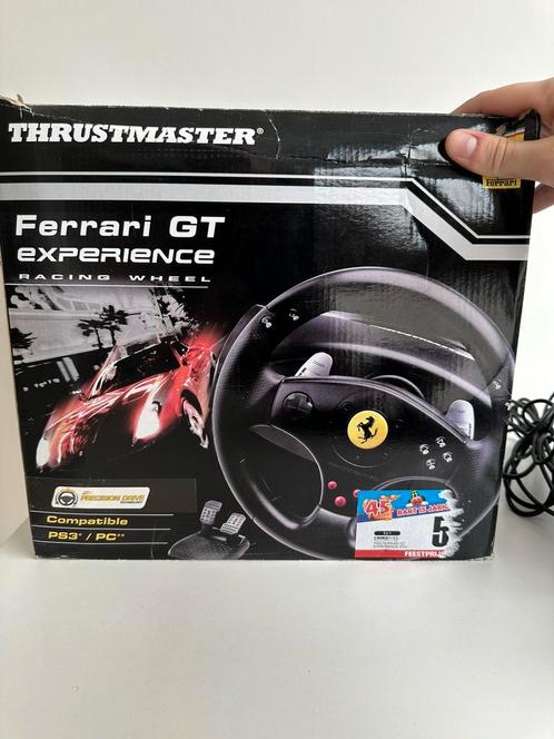 Thrustmaster Ferrari GT Experience racing wheel, Games en Spelcomputers, Spelcomputers | Sony Consoles | Accessoires, Zo goed als nieuw