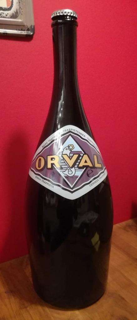 Bouteille Orval 3 litres, Collections, Marques de bière, Neuf, Autres types, De Koninck, Enlèvement ou Envoi
