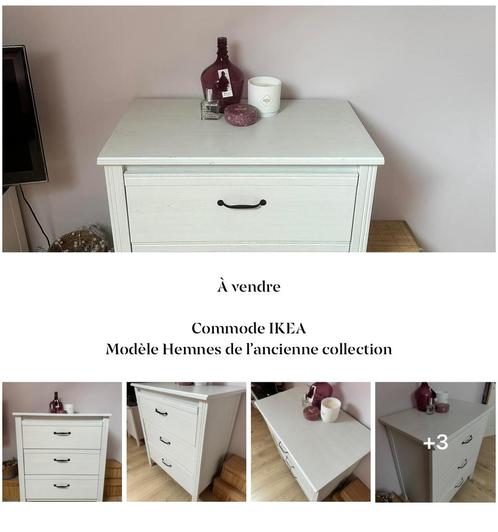 Commode IKEA hemnes, Huis en Inrichting, Kasten | Ladekasten, Gebruikt