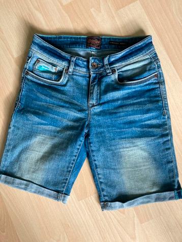 Zomerse jeansshort Superdry maat 26