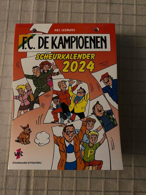 Hec Leemans - F.C. De Kampioenen Scheurkalender 2024, Boeken, Humor, Zo goed als nieuw, Ophalen of Verzenden