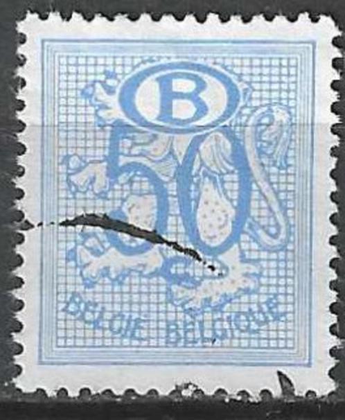 Belgie 1953/1970 - Yvert 51SE - Heraldieke leeuw - 50 c (ST), Timbres & Monnaies, Timbres | Europe | Belgique, Affranchi, Envoi