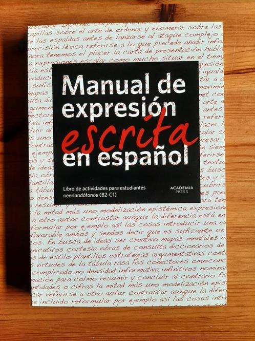 Manual de expresión escrita en español libro de actividades, Livres, Langue | Espagnol, Neuf, Non-fiction, Enlèvement ou Envoi