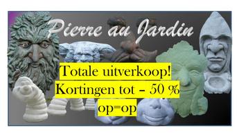 uitverkoop tuinbeeldjes