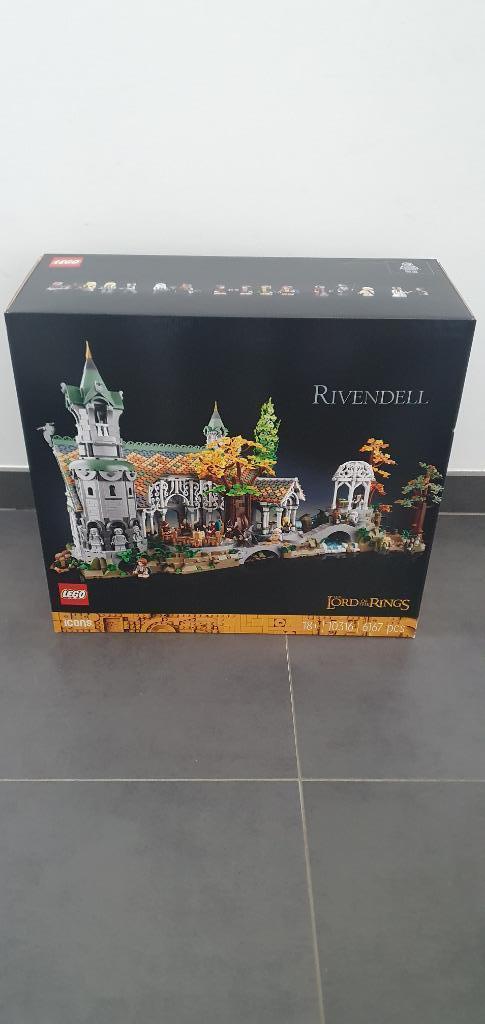 Lego 10316 THE LORD OF THE RINGS: RIVENDELL, Nieuw en sealed, Enfants & Bébés, Jouets | Duplo & Lego, Neuf, Lego, Ensemble complet