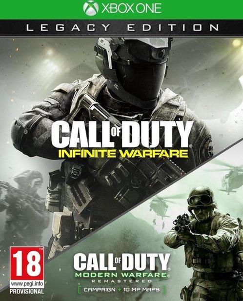 Call of Duty Infinite warfare Legacy edition Xbox One, Consoles de jeu & Jeux vidéo, Jeux | Xbox One, Utilisé, Combat, Enlèvement ou Envoi