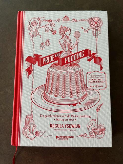 Kookboek Pride and pudding Regula Ysewijn, Boeken, Kookboeken, Zo goed als nieuw, Taart, Gebak en Desserts, Europa, Ophalen of Verzenden