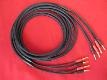 Câbles pour haut-parleurs Single-Wire 2 x 2,5 mm²
