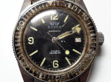 Je recherche d'anciennes montres de plongée à restaurer