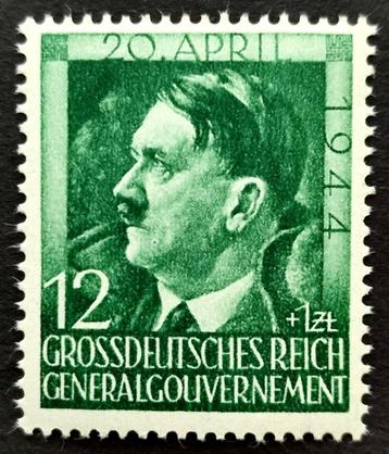 55ste verjaardag A.Hitler 20/04/1944 POSTFRIS